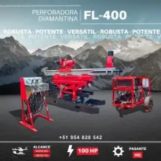 PERFORADORA PACKSACK FL- 400 MINERIA 