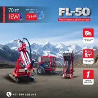 PACKSACK HIDRÁULICA FL50 trabajos en superficie 