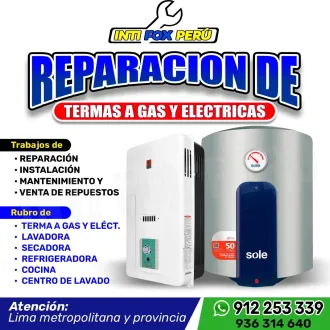 Técnico Especialista en Termas Eléctricas en chorrillos
