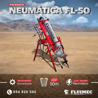PACKSACK NEUMÁTICA FL-50 TRABAJOS EN MINERIA 