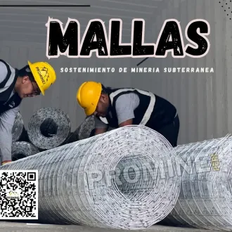 MALLAS ELECTROSOLDADAS MINERAS - PARA SOSTENIMIENTO 