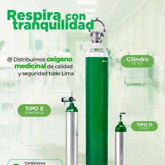 xígeno Medicinal en Lima Venta Alquiler y Entrega 24 Hora