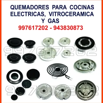 HORNILLAS QUEMADORES PARA COCINAS FULL MARCAS