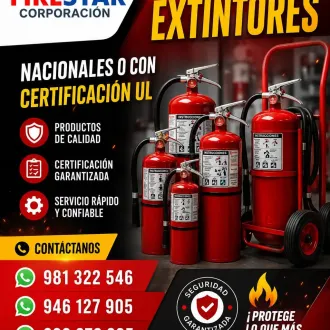 Extintores con Certificacion UL Amerex