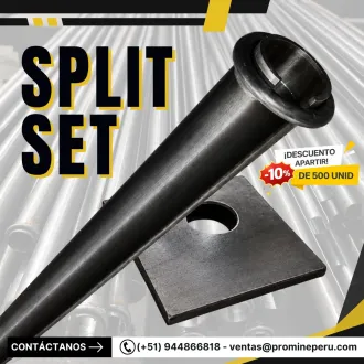 Split Set - Estabilización de Mina - Macizo Rocoso