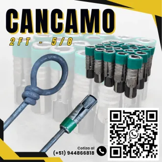 Cáncamo 5 8 - Anclaje y Sujeción Operación Minera