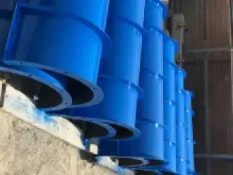 ENCOFRADO METÁLICO CIRCULAR diámetro 40cm Altura 2.50m