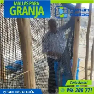 Mallas para granjas que ofrecen seguridad y durabilidad 