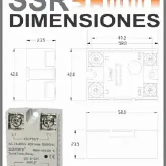 SOMMY SSR RELE DE ESTADOS SOLIDOS TEISAC