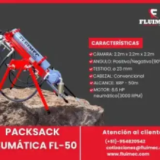 PACKSACK NEUMÁTICA FL50 estudios geológicos