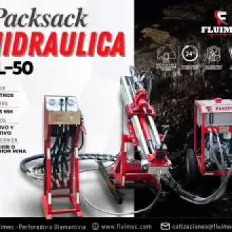 PACKSACK HIDRÁULICA FL-50 maquina para trabajos en superficie 