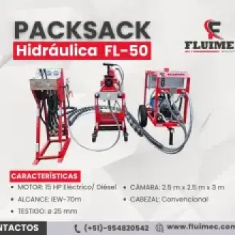 PACKSACK HIDRAULICA FL70 ubicación de vetas 