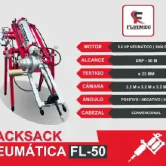 PACKSACK NEUMATICA FL-50 ubicación de vetas 