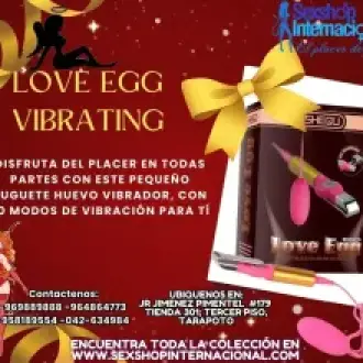 LOVE EGG VIBRATING DISCRETO E INTENSO