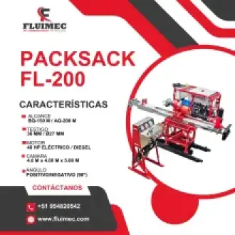 PACKSACK DIAMANTINA FL- 200 equipo para industria minera 