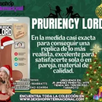 PRURIENCY LORD SATISFACCION PLACENTERA REALISTICA