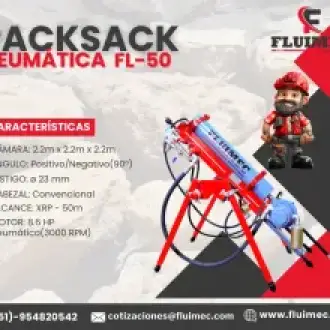  PACKSACK NEUMATICA FL-50 UBICACIÓN DE VETAS 