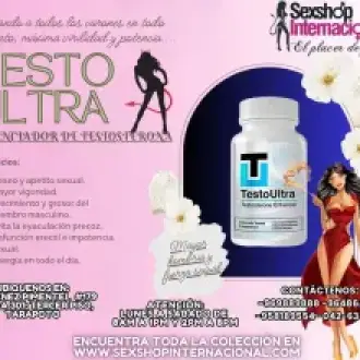 TESTOULTRA POTENCIAMIENTO Y DOBLE DE DURACION SEXUAL