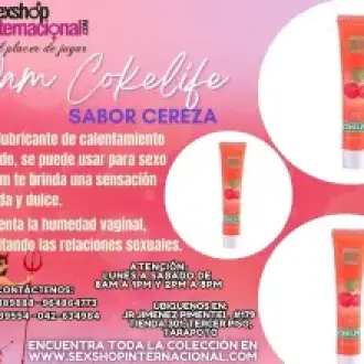 JAM COKELIFE SABOR CEREZA EL DULCE NECTAR DEL PLACER