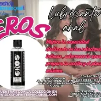 EROS LUBRICANTE ESTIMULADOR PARA EL PLACER MAXIMO
