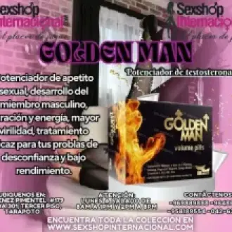 POTENCIADOR Y RENDIMIENTO DE ENERGIA GOLDEN MAN