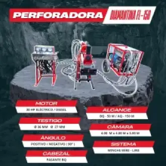 PACKSACK DIAMANTINA FL-150 equipo para mineria 