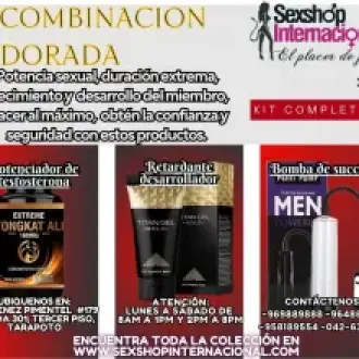 COMBINACION DORADA KIT COMPLETO
