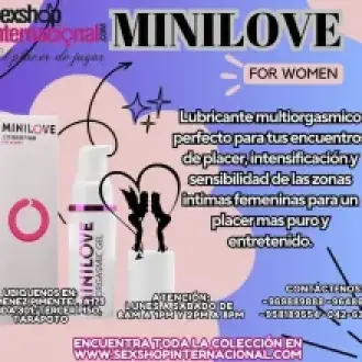 ESTIMULANTE PLACENTERO PARA DAMA MINILOVE FOR WOMEN