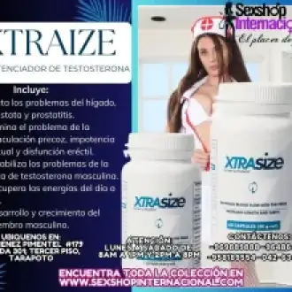 MEJORA TU SALUD FISICA CON XTRAIZE EFECTIVO DESDE EL PRIMER CONSUMO