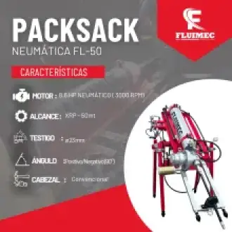 PACKSACK NEUMATICA FL50 EQUIPO PARA MINERIA 