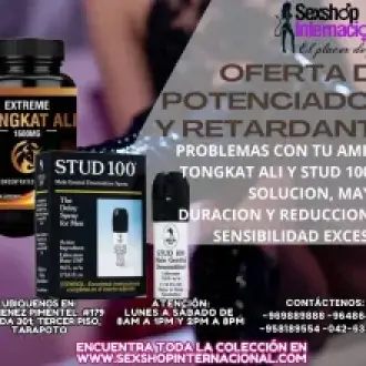 DISFRUTA DEL POTENCIADOR Y UN RETARDANTE EFICAZ