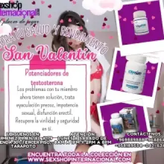 LA SALUD Y EL RENDIMIENTO PARA TI Y TU PAREJA DISFRUTE MUCHO