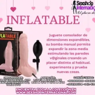 CON SUS DIMENSIONES EXPANDIBLES PARA ESTIMULAR LAS PAREDES VaGINALES DE LA DAMA