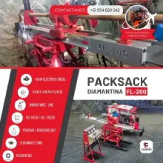 PACKSACK DIAMANTINA FL-200 equipo para industria minera 