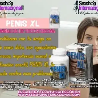 TIENES PROBLEMAS CON TU AMIGO PENIS XL ES TU SOLUCION