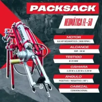 PACKSACK NEUMÁTICA FL50 minera - socavón 