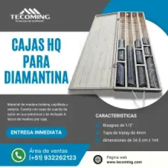 CAJAS HQ PARA DIAMANTINA 