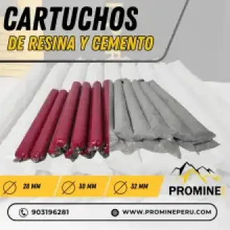 CARTUCHOS DE RESINA Y CEMENTO 