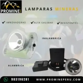 LAMPARAS MINERAS 