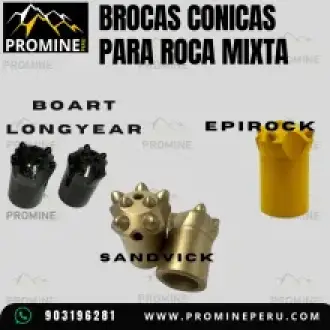 BROCA CONICAS 