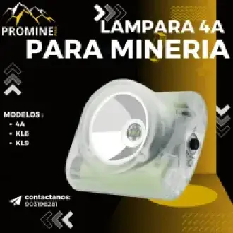 LAMPARA 4A PARA MINERÍA 