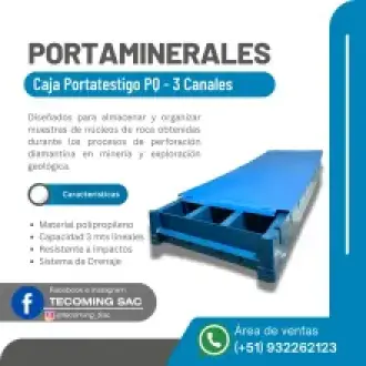 PORTAMINERALES - CAJA EN LÍNEA HQ 