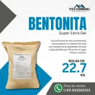 BENTONITA SUPER EXTRA GEL 