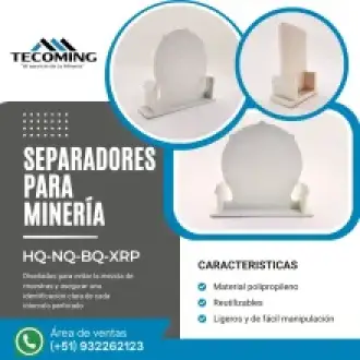 SEPARADORES PARA MINERÍA 