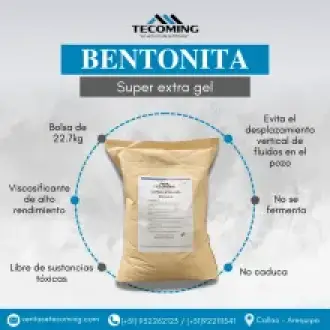 BENTONITA SUPER EXTRA GEL 
