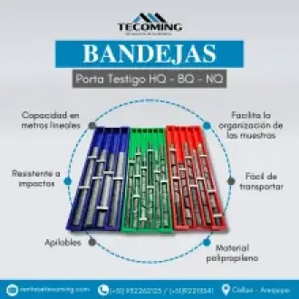 BANDEJAS PORTATESTIGO HQ-NQ-BQ