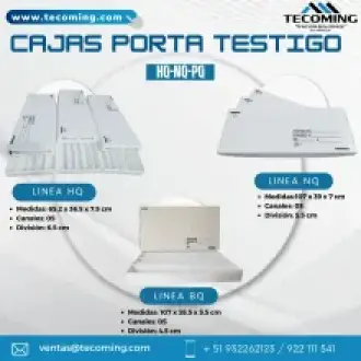 CAJAS PORTA TESTIGO HQ - NQ - BQ 