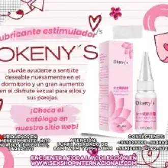 OKENY S DISFRUTA DEL PLACER EN TU ZONA INTIMA INTENSIFICADO AL MAXIMO