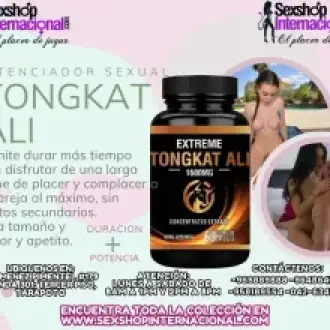 POTENCIA CON TONGKAT ALI PARA AUMENTAR EL DESEO SEXUAL