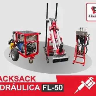 PACKSACK HIDRÁULICA FL50 trabajos en industria minera 